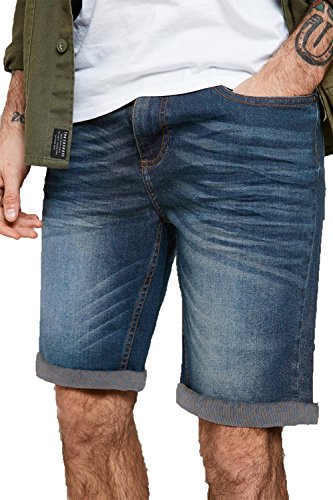Threadbare Mens Printed Hem Denim 