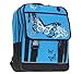 Produktbild FABRIZIO Schulrucksack + Regenschutz (A Rucksack BUTTERFLY Türkis)
