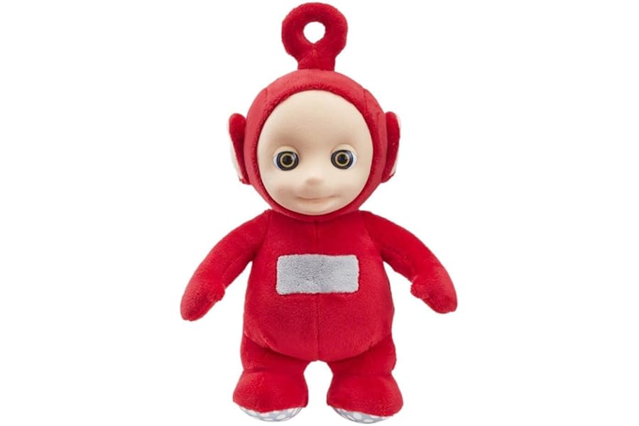Character Uk Teletubbies 8 Inch Talking Po Soft Toy, Red