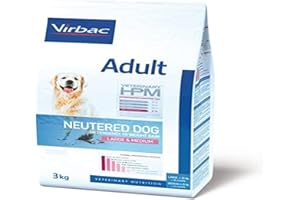 Virbac Veterinary HPM Vet Dog Ad Neutered M/L Nourriture pour Chien 7 kg