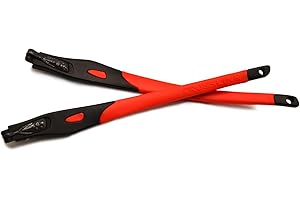 HKUCO Gambe di occhiali di ricambio per Oakley Crosslink Montatura per occhiali