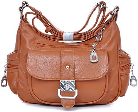 Fashion Vintage Lady Shoulder Bags Multiple Pockets Women Messenger Bags