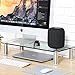 Produktbild Fitueyes Monitorständer aus Glas 60x28x12cm klar DT106006GC