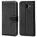 Produktbild Verco Galaxy J6+ Hülle, Handyhülle für Samsung Galaxy J6 Plus Tasche PU Leder Flip Case Brieftasche [6 Zoll] - Schwarz