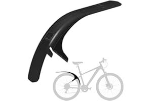 Mudhugger Bike Mudguard - MK2 Medium Rear Mud Guard for Mountain Bike. 27.5" & 29" Full Suspension MTB. Fixings Included. Suitable Mudguard Cycling, Racing, Mountain & Hybrid Road Bikes