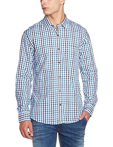 Peter England Mens Slim Fit Cotton Casual Shirt - Amazon