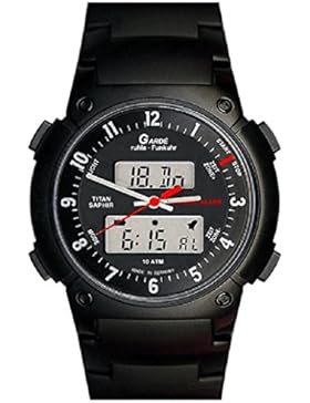 Gardé Ruhla Funkuhr Business Alarm Herren-Funkuhr 28-1ACM