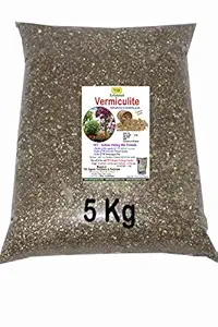 TSR Organic Fertilisers & Pesticides Vermiculite 5KG for Soil Less Potting Mix Home Terrace Gardening