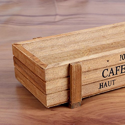 Gosear-Retro madera multifuncional mostrador caja para la decoraci  n de flores plantas escritorio organizador Inicio