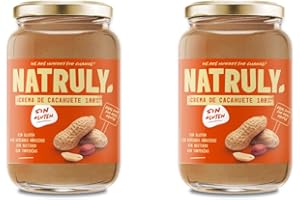 NATURAL ATHLETE Crema de Cacahuete Tradicional x2