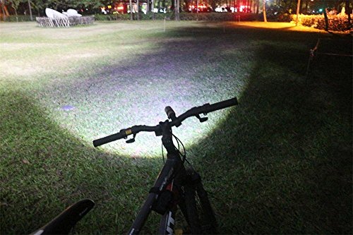 MOT Global LED Fahrrad Lichter Eingestellt 300 Lumen Helles Vorderes Licht mit USB Wiederaufladbar Rücklicht - 5