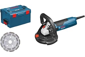 Professional betongslip GBR 15 CAG (1 500 W, obelastat varvtal 9 300 v/min, diamantsliphuvud 125 mm, 3 x reservborstkra