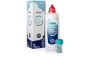 ‎AVIZOR Avizor EverCleanPlus Reinigung und Desinfektion weicher Kontaktlinsen - 350 ml+ 45 Tabletten - 45 Tage Anwendung