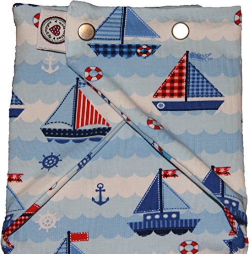 Zahntuch Segelboote, wasserdichtes Halstuch - 3