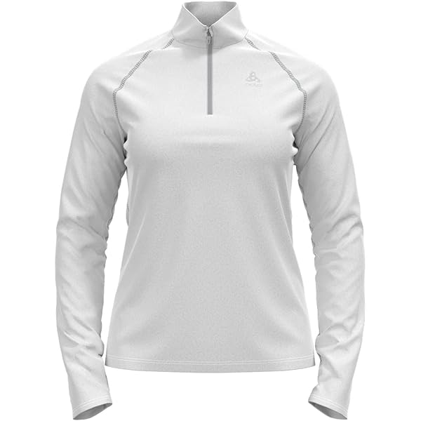 Odlo Donna Maglia A Maniche Lunghe Con Mezza Zip ESSENTIALS
