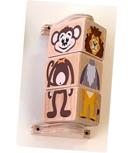 6-teiliges Holz Busy Board Set - Motorik Lernspielzeug Für Kinder 1-6 Jahre, Aktivitätsbrett