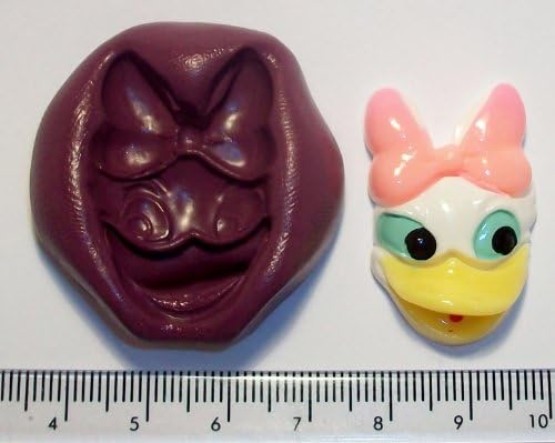 Silicone Mould Daisy Duck Icing Cake & Cupcake Topper Decoration