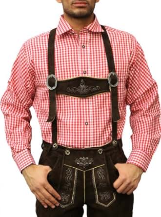 Trachtenhemd für trachten lederhosen wiesn freizeit Hemd