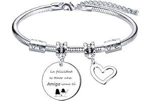 GUOYU Pulsera Mujer Niña Pulsera Motivaciòn Regalo Inspirador Regalos Familiar Amiga Mujer Regalo Originales para Mujer Hija Hermana Sobrina Nieta Amiga