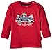 SALT AND PEPPER Baby Boys B Longsleeve Tractor 2in1 Plain Crew Neck Long Sleeve Shirt, Red (red 332), 18-24 months (Manufacturer size: 92)