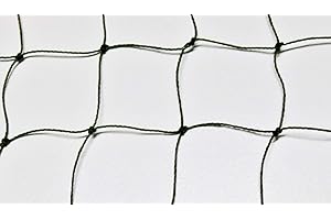 PieloBa Ballfangnetz - Ballnetz - Netz - olivgrün - Masche 5 cm - Stärke: 1,2 mm - Größe: 3,00 m x 6 m