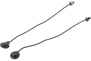 BEDIFFER Car Parcel Shelf Fixing Cord, 2pcs Parcel Shelf String, Rear Trunk Tray Straps, CV6Z5846538A Fixing Cord Tie Down Strap String with Plastic and Nylon for Drivers, Automotive Interior popular