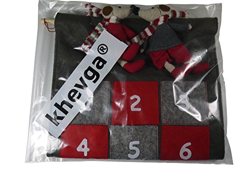 khevga Adventskalender zum Befüllen 2016 „Maus“ - 4