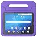 Produktbild SAMSUNG Galaxy Tab S3 Kinder Hülle, Soweiek Stoßfest kindersicher Superleicht Ständer Case Etui Schutzhülle mit Griff für 9.7 inch Samsung Galaxy Tab S3 SM-T820 / T825 Tablet, Violett