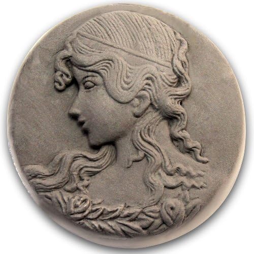 Longzang Girl Head 1001 Craft Art Silicone Soap mold Craft Molds DIY Handmade soap molds
