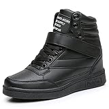 UBFEN Zapatillas de Cuña para Mujer Botas Botines Alta Zapatos Deportivos...
