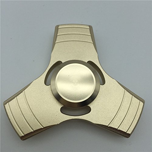 Fidget Hand Spinner - Triangle Metal Gyro Decompression Toys,Gold Fidget Hand Spinner - Triangle Metal Gyro Decompression Toys,Gold
