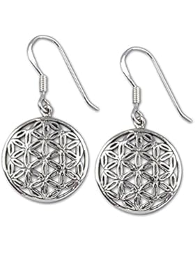 Ohrringe Blume des Lebens Silber Ohrhänger etNox