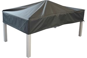 PROLOISIRS Housse de protection pour table - 180 x 100 cm - Grise