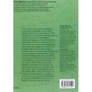 Manuale di biblioteconomia