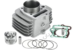 QXBER YX140 Cylinder Piston Ring Gasket Kit for 56mm Bore YinXiang 140cc 1P56YMJ 1P56FMJ 1P56FMJ-5 Engine Dirt Pit Bike