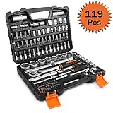 ▲Perfekter Stauraum: Kundenspezifisches, robustes Gehäuse mit angespritztem Größenindex einfach für Lagerung Erfüllt oder übertrifft die ANSI-Leistungsstandards.