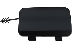 OTOTEC Rear Right (O/S) Tow Hook Eye Cap Cover ABS, 8U0807442, Compatible with Audi Q3 8U 2011–2015