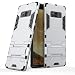 Produktbild Galaxy Note 8 Hülle, SsHhUu Stoßsichere Dual Layer Hybrid Tasche Schutzhülle mit Ständer fürSamsung Galaxy Note 8 (6.3") Silber