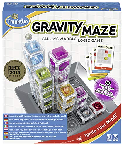 ThinkFun- Gravity Maze Juego de Habilidad (Ravensburger 763399)