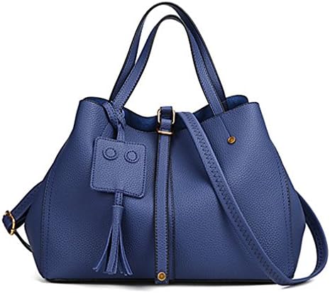Tanling Women's Bags PU Tote Zipper For Casual Office &amp; Career All Seasons Blue Black Brown Khaki