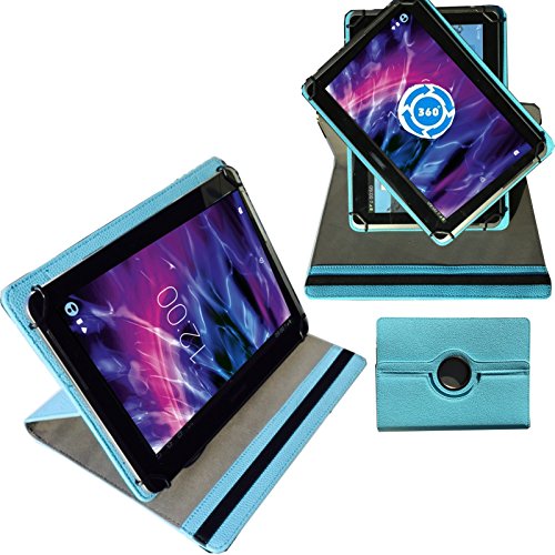 360° 7 Zoll TÜRKIS Tablet Tasche Schutz Hülle Etui für ARCHOS 70 Xenon Color - 2