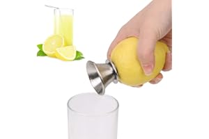 chch Spremiagrumi manuale per spremere il succo per il versatore di limone Vite manuale arancione lime agrumi strumento in acciaio inossidabile