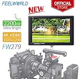hd video camera price in nigeria 【Leichtbau, leicht zu montieren】 Kompakte Größe und 365g Leichtbau sind perfekt für Steadicam, DSLR-Rigg, Camcorder Kit, Handheld Stabilizer und Video Camera Crane. Die in der Rückseite einsetzenden Montagelöcher VESA 75 befestigen den Monitor bei Bedarf an einer robusteren Halterung.