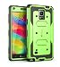 Produktbild Samsung Galaxy Note 4 Hülle, i-Blason Armorbox Case mit eingebautem Displayschutz und schlagfesten Stoßstangen / Schutzhülle / Tasche (Grün)