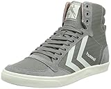  hummel Damen SLIMMER STADIL HERRINGBONE HIG High-Top, Grau (Moon Mist), 39 EU