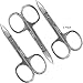 Starlite 3 Pack Manicure-Pedicure Stainless Steel Nickel Plated Nail Scissors