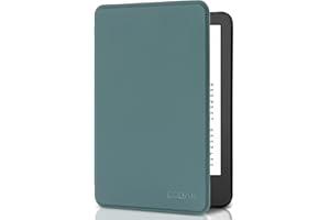 CoBak Custodia per Amazon Kindle - Compatibile con i dispositivi di 11ª generazione (modello 2022), Cover protettiva sottile, Cover con chiusura magnetica Auto Sveglia/Sonno Funzione, Verde scuro