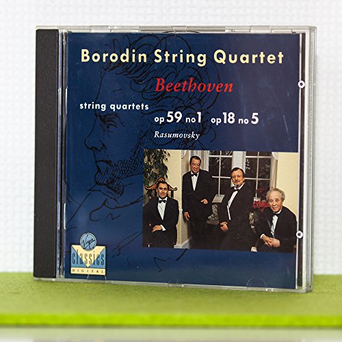 String quartets op 59 nʻ 1 Rasumovsky and op 18 nʻ 5
