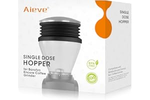 Aieve Silicone Coffee Hopper Bellow Compatible with Baratza Encore Grinder ESP/Virtuosa+ Coffee Grinder,Reduce Coffee Grinds Retention