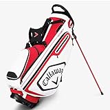  Callaway Golf 2019 Chev - Bolsa de Golf con Soporte, Color Rojo, Rojo/Blanco/Negro